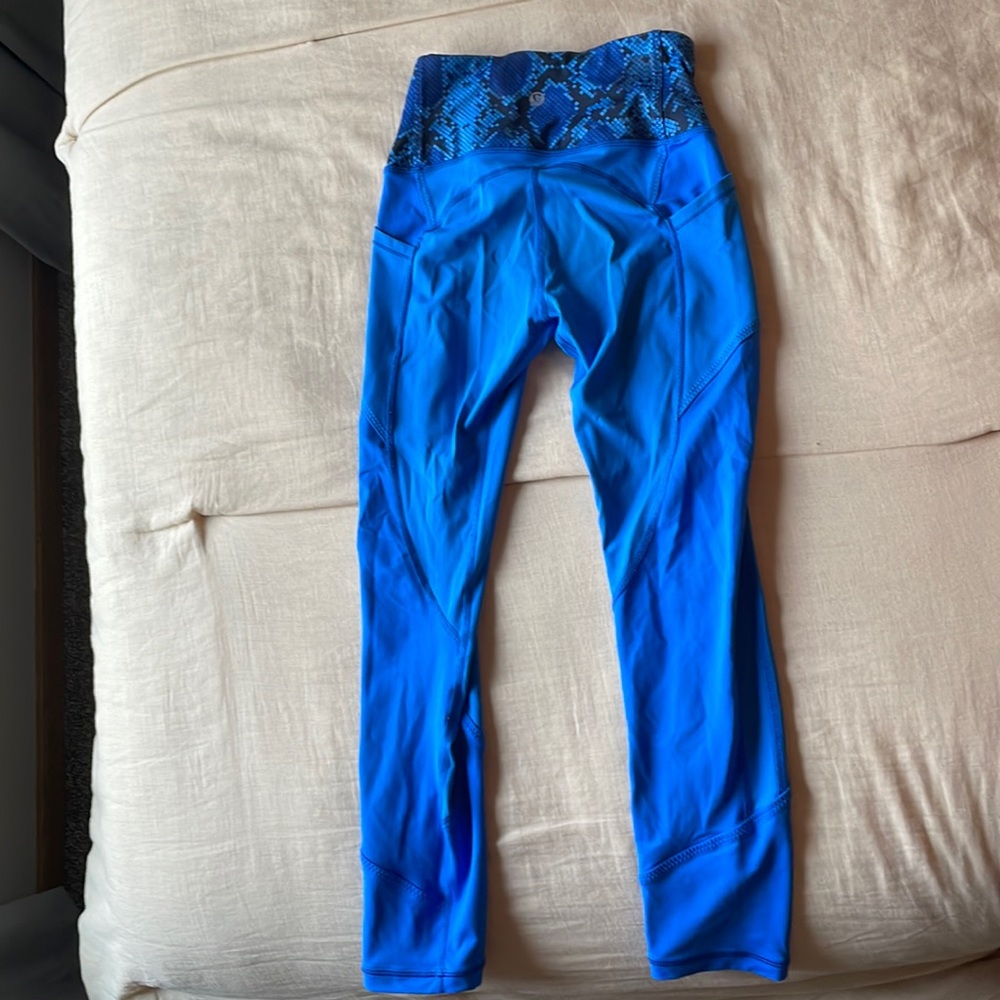 Blue legging from Lululemon